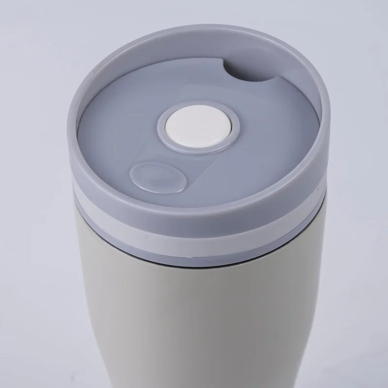 Nessan Nessan Insulated Stainless Steel Vacuum Mug, 360ml - Your Perfect Portable Thermal Tumbler for Hot and Cold Beverages Anywhere: Home, Gym, Outdoors, Office, and School - Beige